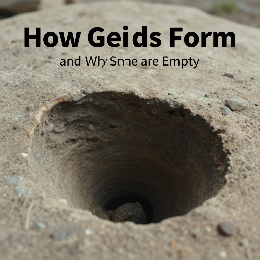 How Geodes Form (and Why Some Are Empty)