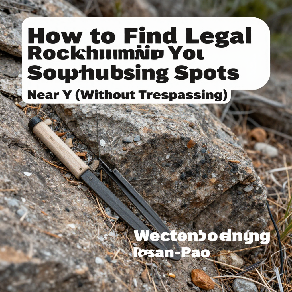 How to Find Legal Rockhounding Spots Near You (Without Trespassing)